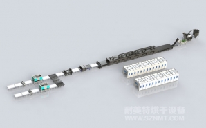 NMT-ZN-666 光伏组件热解回收产线